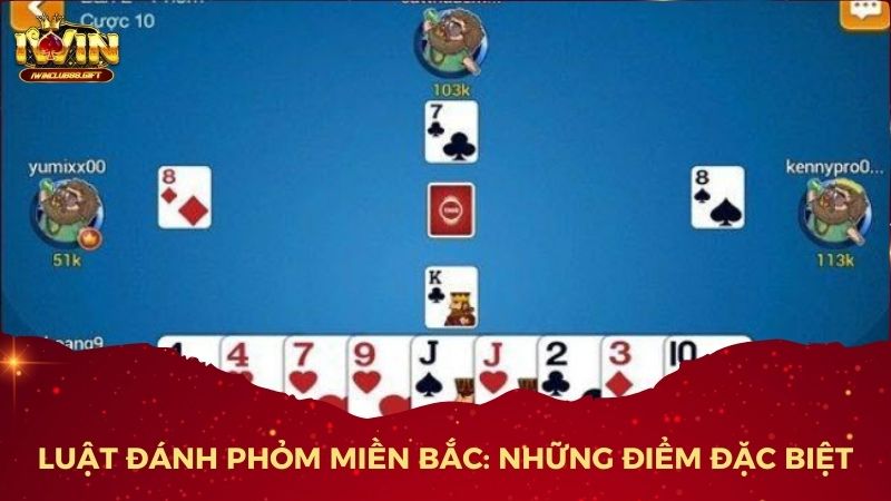 Những điểm đặc biệt của luật đánh phỏm miền bắc